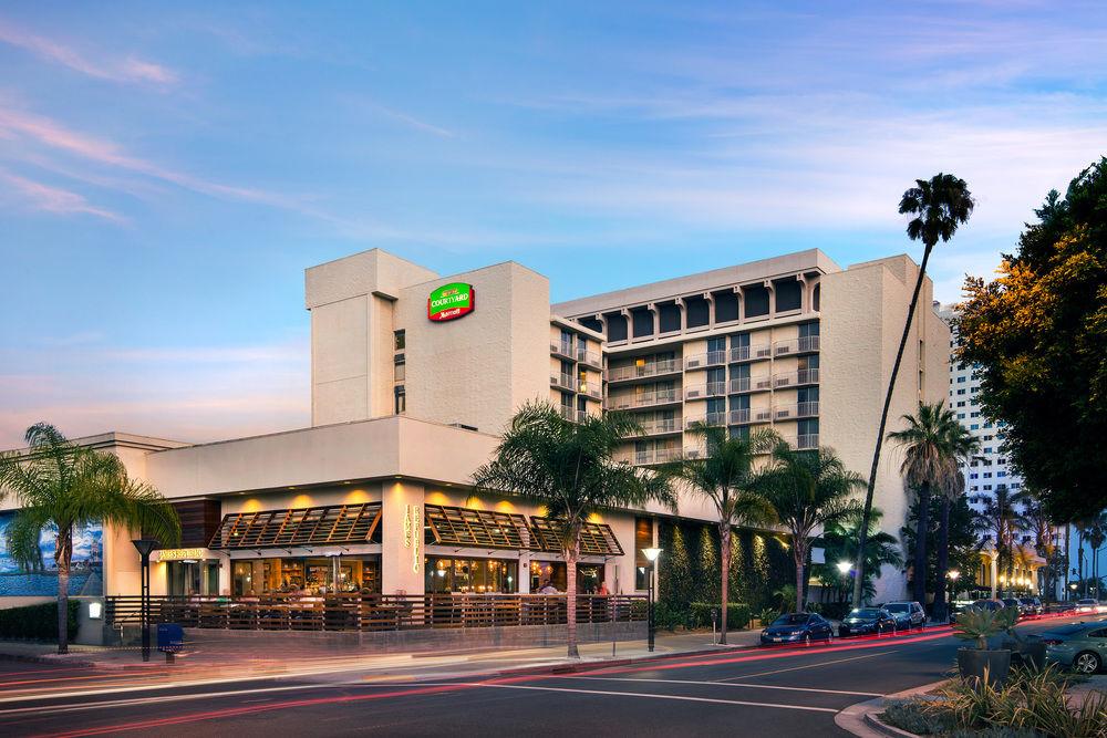 Courtyard By Marriott Long Beach Downtown Exterior foto